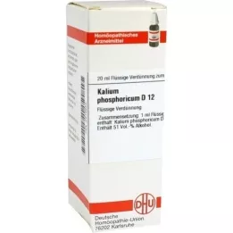 KALIUM PHOSPHORICUM D 12 atšķaidījums, 20 ml