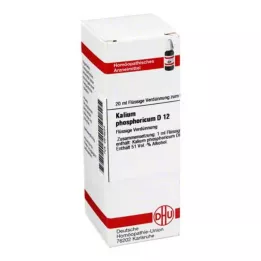 KALIUM PHOSPHORICUM D 12 atšķaidījums, 20 ml