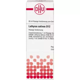 LATHYRUS SATIVUS D 12 atšķaidījums, 20 ml