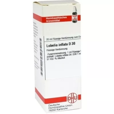LOBELIA INFLATA D 30 atšķaidījums, 20 ml