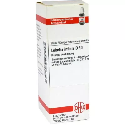 LOBELIA INFLATA D 30 atšķaidījums, 20 ml
