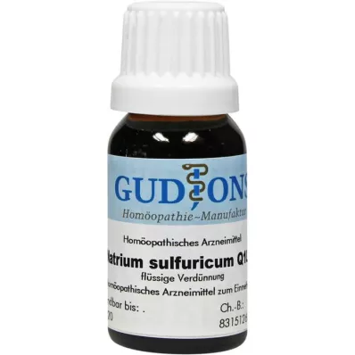 NATRIUM SULFURICUM Q 10 šķīdums, 15 ml