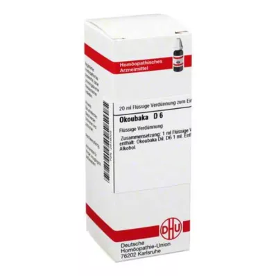 OKOUBAKA D 6 atšķaidījums, 20 ml OKOUBAKA D 6 atšķaidījums, 20 ml