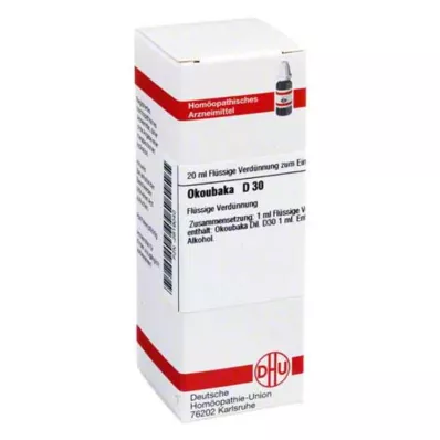 OKOUBAKA D 30 atšķaidījums, 20 ml OKOUBAKA D 30 atšķaidījums, 20 ml