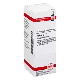 OPIUM D 12 atšķaidījums, 20 ml