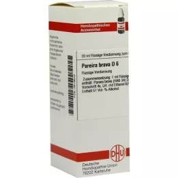 PAREIRA BRAVA D 6 atšķaidījums, 20 ml