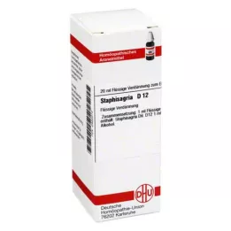 STAPHISAGRIA D 12 atšķaidījums, 20 ml