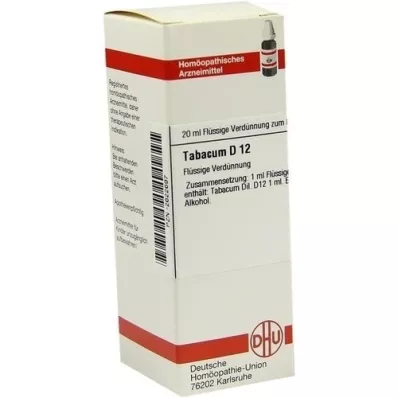 TABACUM D 12 atšķaidījums, 20 ml