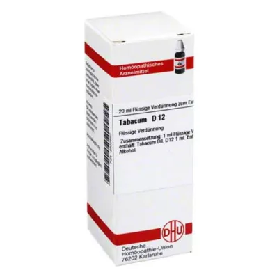 TABACUM D 12 atšķaidījums, 20 ml
