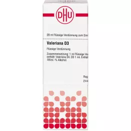 VALERIANA D 3 atšķaidījums, 20 ml