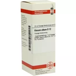 VISCUM ALBUM D 12 atšķaidījums, 20 ml