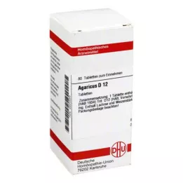 AGARICUS D 12 tabletes, 80 kapsulas