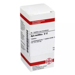 APIS MELLIFICA D 12 tabletes, 80 kapsulas