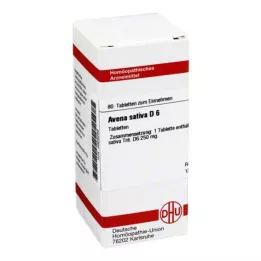 AVENA SATIVA D 6 tabletes, 80 kapsulas