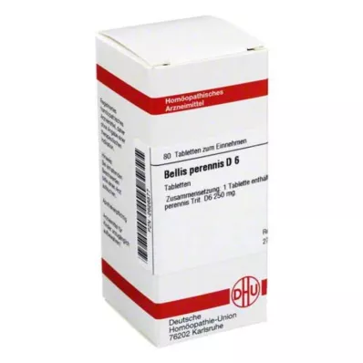 BELLIS PERENNIS D 6 tabletes, 80 kapsulas
