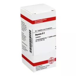 BRYONIA D 2 tabletes, 80 kapsulas