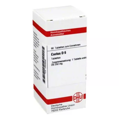CACTUS D 6 tabletes, 80 kapsulas