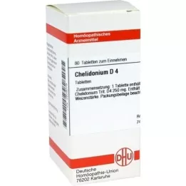 CHELIDONIUM D 4 tabletes, 80 kapsulas