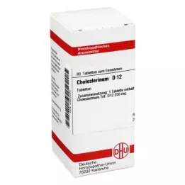 CHOLESTERINUM D 12 tabletes, 80 kapsulas