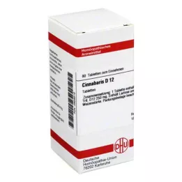 CINNABARIS D 12 tabletes, 80 kapsulas