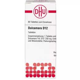 DULCAMARA D 12 tabletes, 80 kapsulas