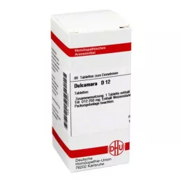 DULCAMARA D 12 tabletes, 80 kapsulas