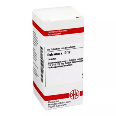 DULCAMARA D 12 tabletes, 80 kapsulas