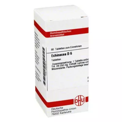 ECHINACEA HAB D 6 tabletes, 80 kapsulas
