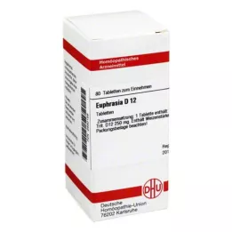 EUPHRASIA D 12 tabletes, 80 kapsulas