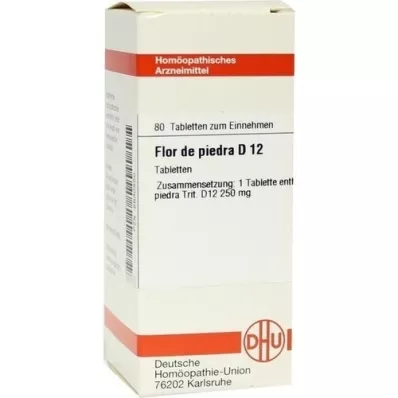 FLOR DE PIEDRA D 12 tabletes, 80 kapsulas