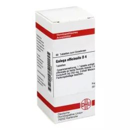 GALEGA officinalis D 4 tabletes, 80 gab