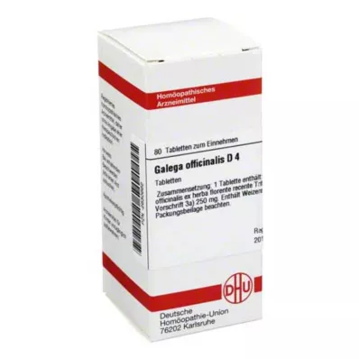 GALEGA officinalis D 4 tabletes, 80 gab GALEGA officinalis D 4 tabletes, 80 gab
