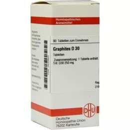 GRAPHITES D 30 tabletes, 80 kapsulas