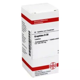 GRAPHITES D 30 tabletes, 80 kapsulas