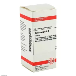 IBERIS AMARA D 4 tabletes, 80 kapsulas