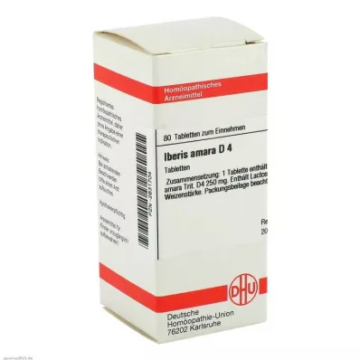 IBERIS AMARA D 4 tabletes, 80 kapsulas IBERIS AMARA D 4 tabletes, 80 kapsulas