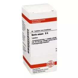 IBERIS AMARA D 6 tabletes, 80 kapsulas