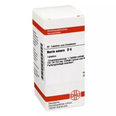 IBERIS AMARA D 6 tabletes, 80 kapsulas