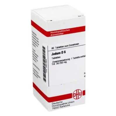 JODUM D 6 tabletes, 80 kapsulas
