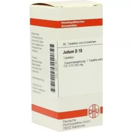 JODUM D 10 tabletes, 80 kapsulas