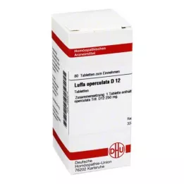 LUFFA OPERCULATA D 12 tabletes, 80 kapsulas