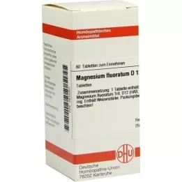 MAGNESIUM FLUORATUM D 12 tabletes, 80 kapsulas