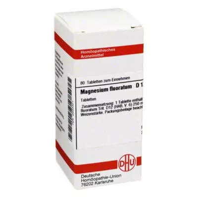 MAGNESIUM FLUORATUM D 12 tabletes, 80 kapsulas MAGNESIUM FLUORATUM D 12 tabletes, 80 kapsulas