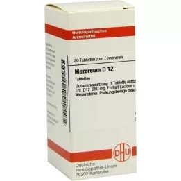 MEZEREUM D 12 tabletes, 80 kapsulas