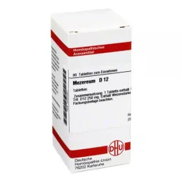 MEZEREUM D 12 tabletes, 80 kapsulas