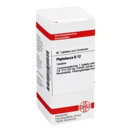 PHYTOLACCA D 12 tabletes, 80 kapsulas