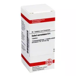 SABAL SERRULATUM D 4 tabletes, 80 kapsulas
