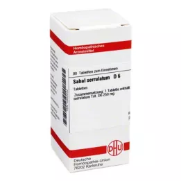 SABAL SERRULATUM D 6 tabletes, 80 kapsulas