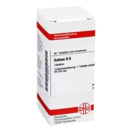 SABINA D 6 tabletes, 80 kapsulas