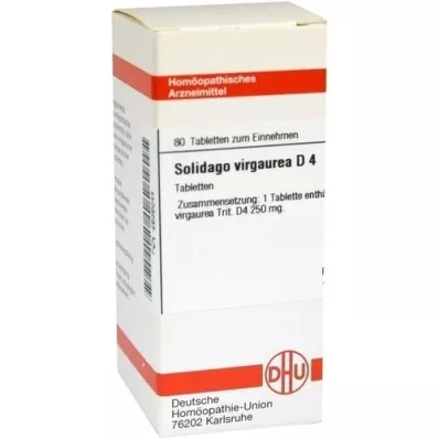 SOLIDAGO VIRGAUREA D 4 tabletes, 80 kapsulas